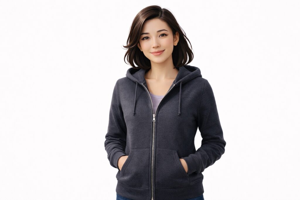 Hoodie with Zipper