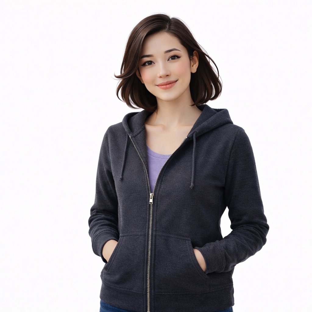 Hoodie with Zipper
